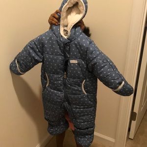 Baby girls snow suite
